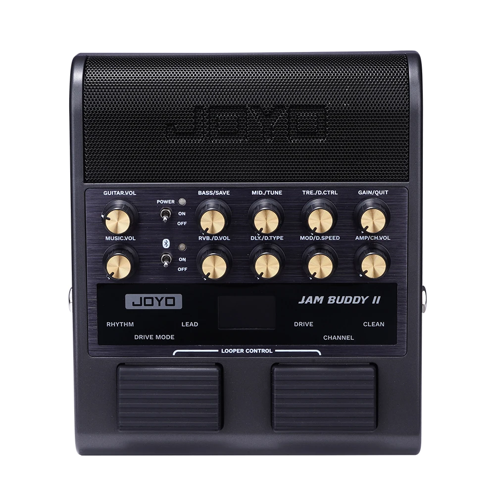 JOYO JAM BUDDY II amplificador de guitarra eléctrica todo en uno Pedal de efectos USB OTG Out modelos de 14 amperios máquina de batería/Looper/Bluetooth