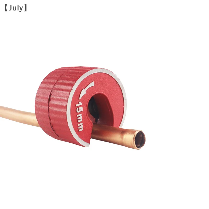 tipo Geluly GrupoRound Tube Cutter Корпус из алюминиевого сплава Самоблокирующийся Подходит для медных труб, алюминиевых труб Пластиковый мини-круглый труборез