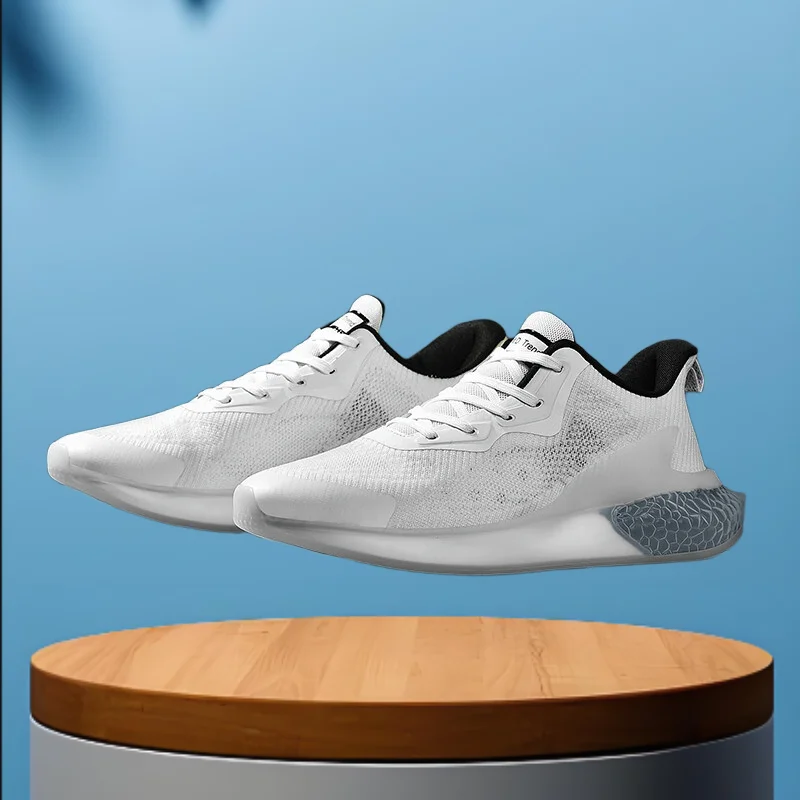 

Men's Running Shoes Couple's sneakers Spring New Arrival Lightweight Soft Sole Athletic Shoes with Shock Absorption Heel Lift