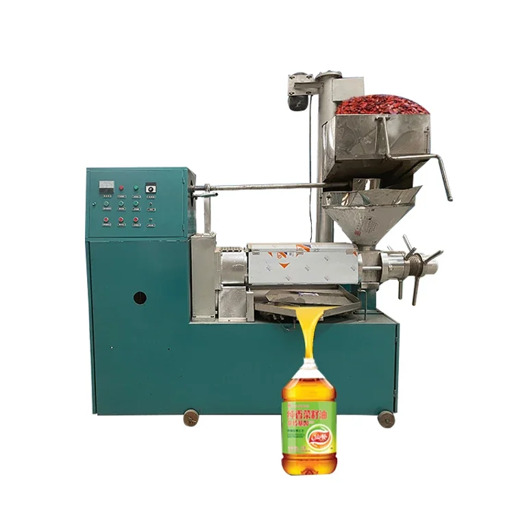 Rice Bran 6yl-125a with Vacuum Filter Pressed Coconut Extraction Mini Olive Oil Press Machine - 19.3-125