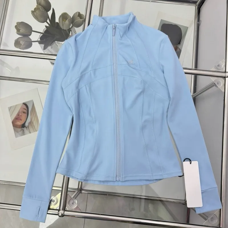 

AL Sexy O Navel Быстросохнущие топы для фитнеса и тренировок Женские футболки ALOS Новые женские футболки для йоги Однотонные спортивные рубашки для бега с длинными рукавами