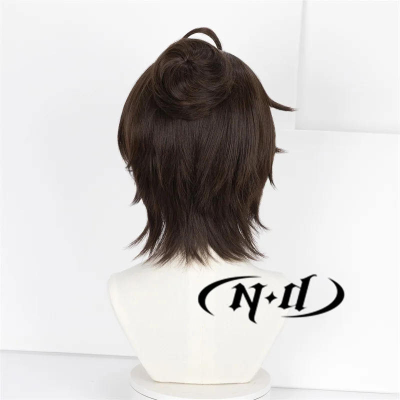 شعر مستعار تأثيري لاميل المريض الثاني لحفلة الهالوين ، آلية هوية اللعبة ، مقاومة للحرارة ، الشعر الاصطناعي ، كون هزلي