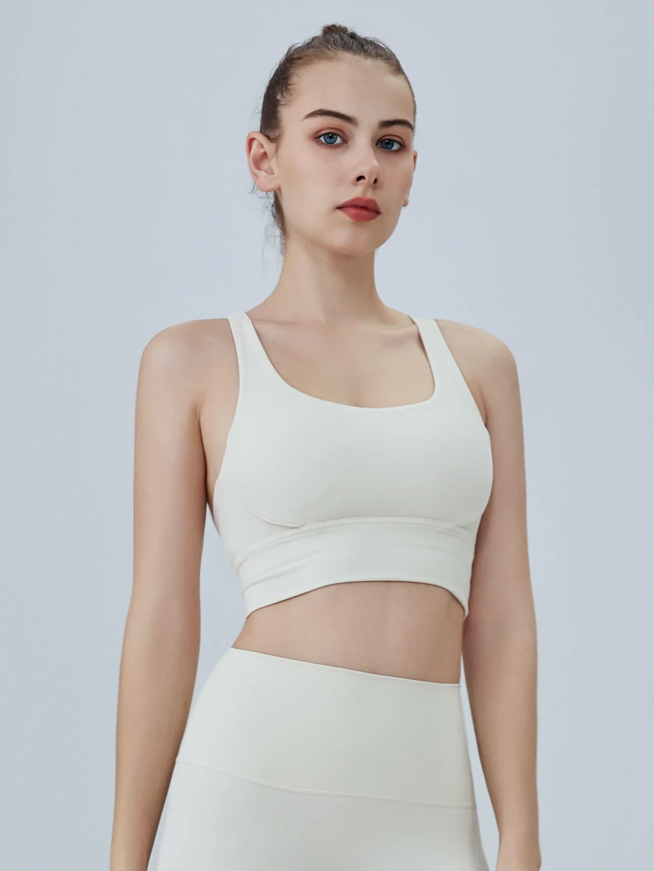 Women's Yoga Sports Bra High Intensity Sexy Cross Back Sport Vest Breathable Comfortable  Running Fitness Exercise Yoga Vest