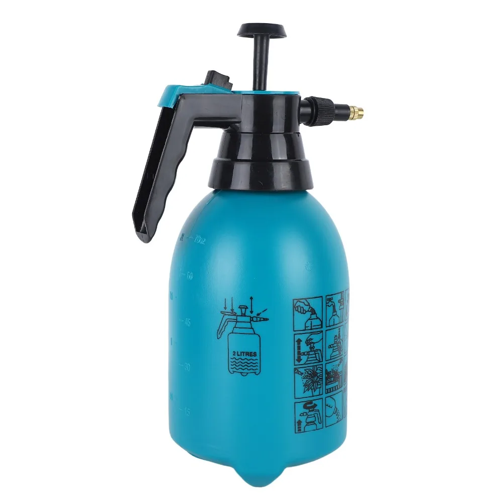 Thickened Plastic Body Pressure Sprayer Adjustable Nozzle Copper Nozzle Pump Sprayer Blue Color Strong Power Garden Sprayer