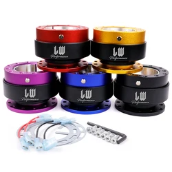 LW Performance Aluminum Quick Release Removable Snap Off Racing Steering Wheel