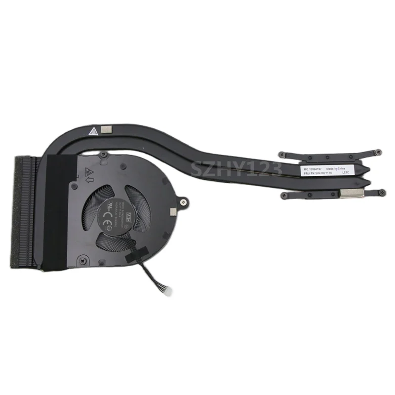 Imagem -02 - Original Uma Amd Cpu Ventilador de Refrigeração do Dissipador Calor Refrigerador do Radiador para Lenovo Thinkpad L15 Gen Portátil Fru 5h41b77179 5h41b77180 Novo