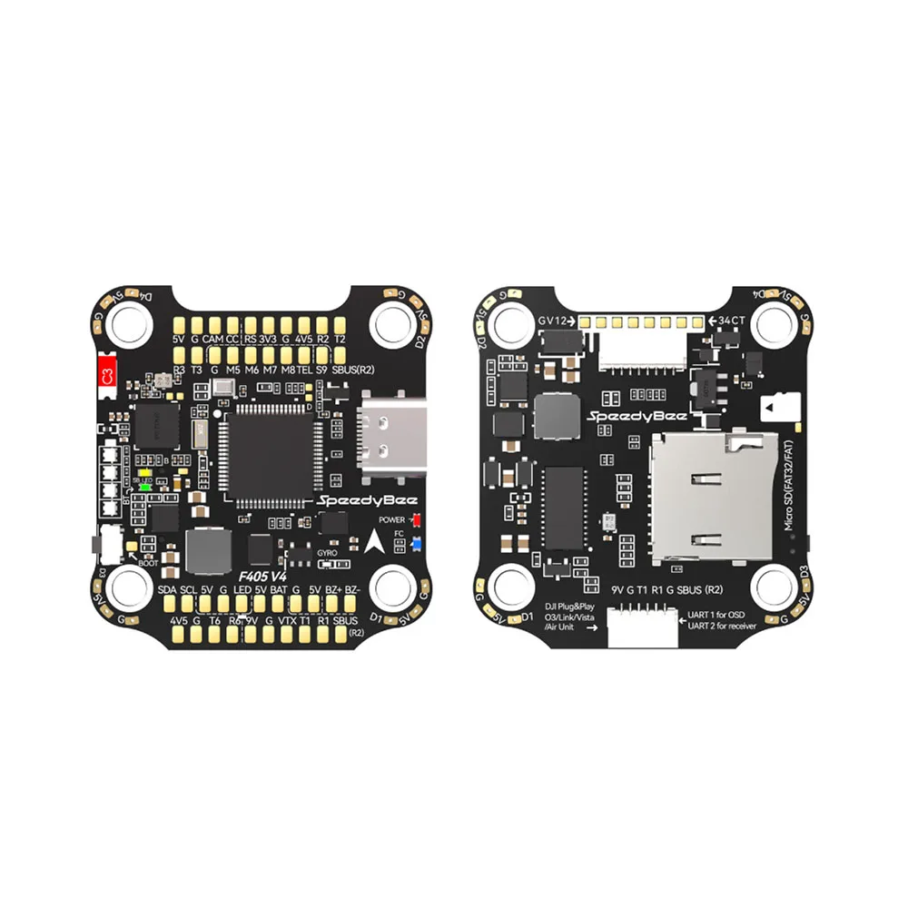 كومة سبيدي بي F405 V4 FC & BLS 60A ESC مقاس 30 × 30 مم