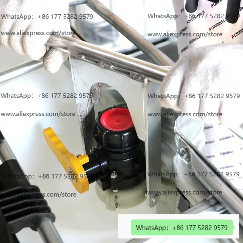 IBC ton bucket top cap wrench DN150 DN225 cap opener DN50 valve wrench loading and unloading tool
