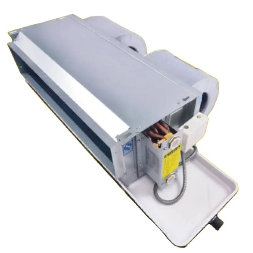 High Efficiency Cooling Low Noise 41dB(A) 2-Pipe Fan Coil Unit 680m/h Airflow Eco-Friendly AC Motor For Commercial HVAC