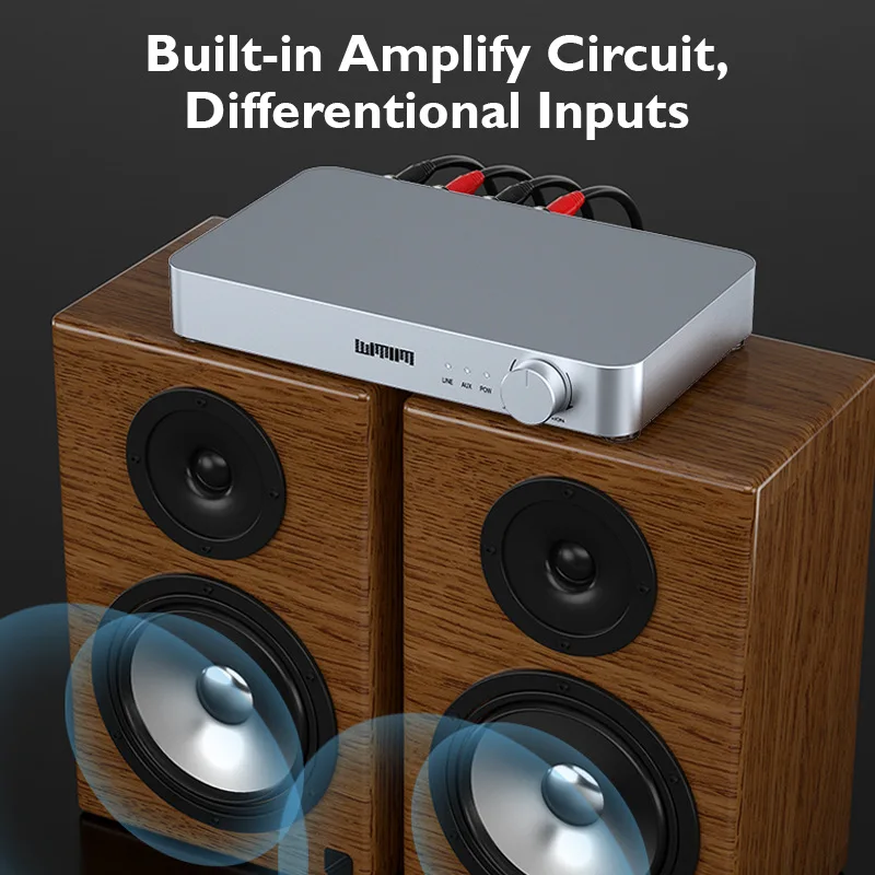 HIFI ستيريو مكبر كهربائي رقمي فئة D 80 واط * 2 عالية الطاقة حمى الصف مجتمعة مكبر كهربائي TDA8920CTH الراقية Op Amp