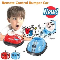 Cartoon Remote Control Collision Car Two Person Battle Drift Mini kart Catapult Car Children's Interactive Toy Bumper Car