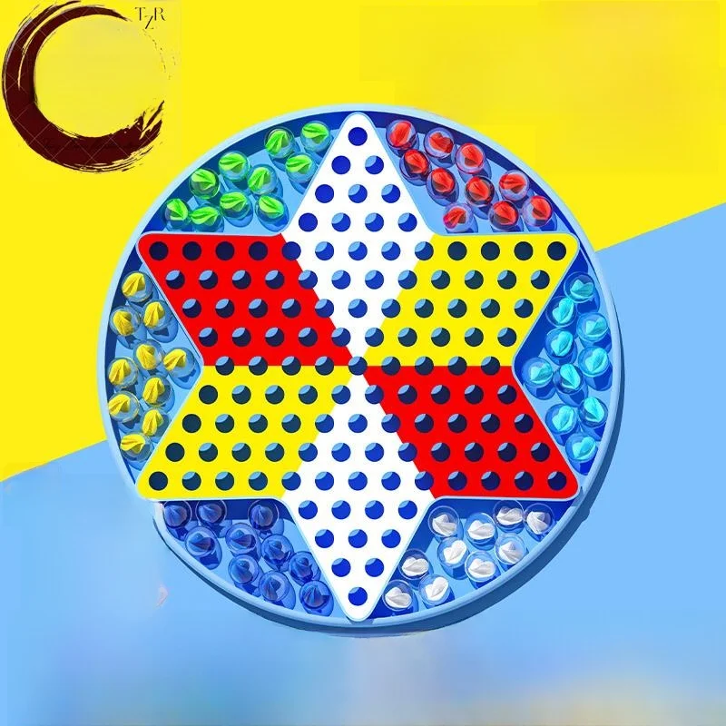 

Набор для игры в мраморный футбол Deluxe Glass Marble Jum Ch Set Eonal, классическая доска для игры в мраморный футбол «два в одном» для взрослых, детей и фанатов