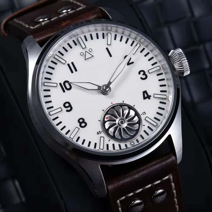 Hruodland 2026 new F016 pilot men's mechanical watch BGW-9