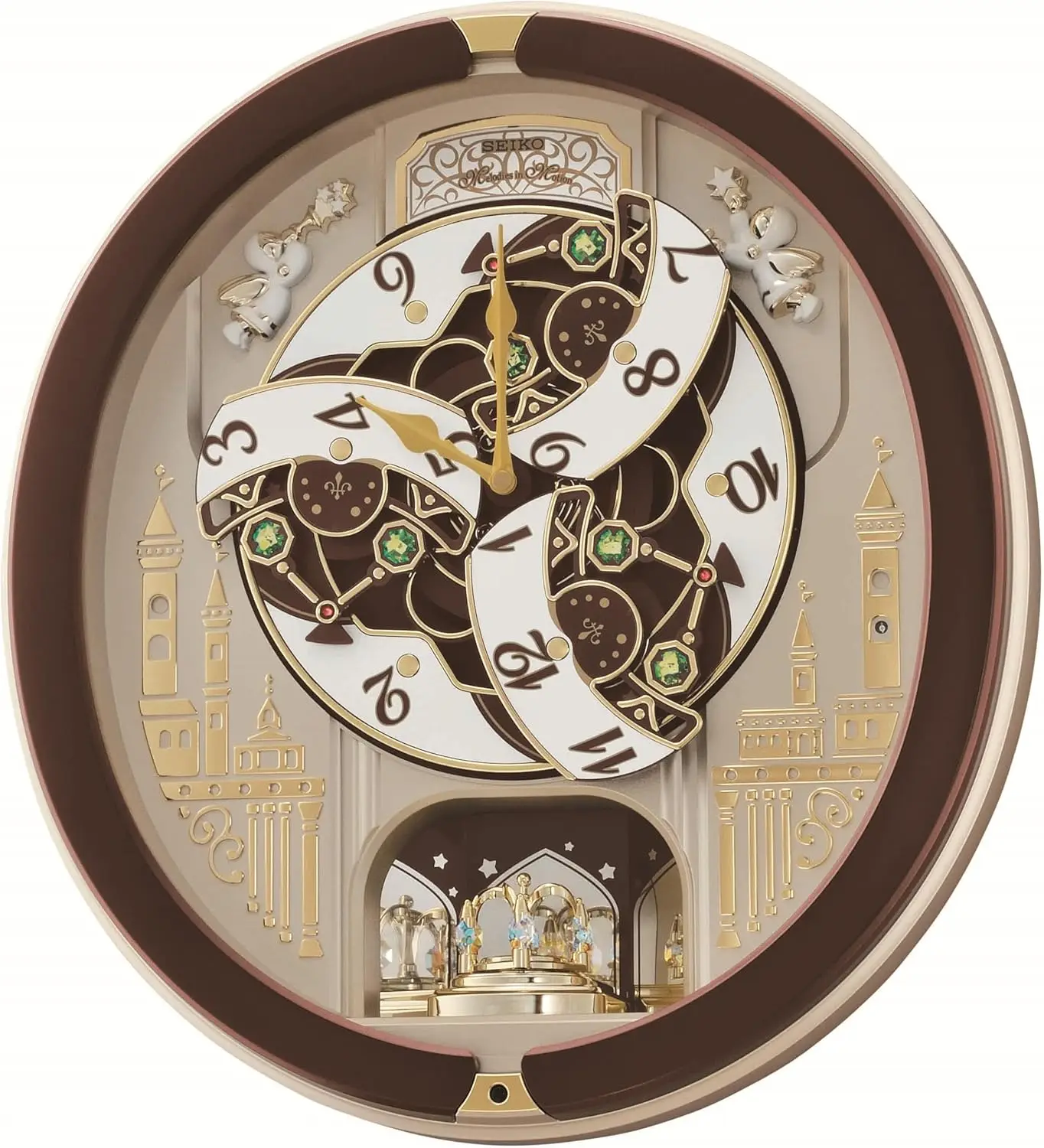 Melodies in Motion Musical Wall Clock, Spring Dance
