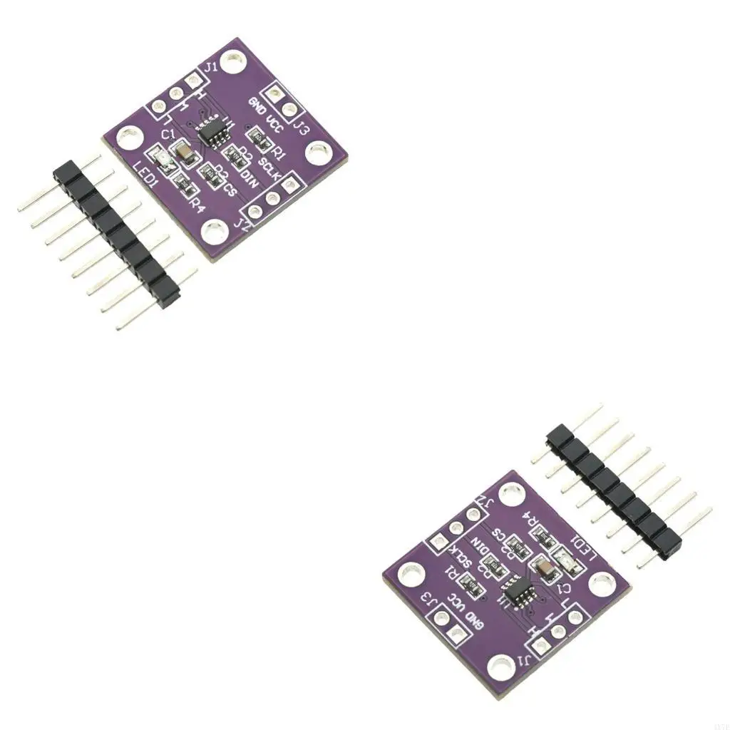 4X7E TPL0501 Módulo Potenciômetro Digital Resistência 100K com Coeficientes Baixa Temperatura Interfaceados SPI