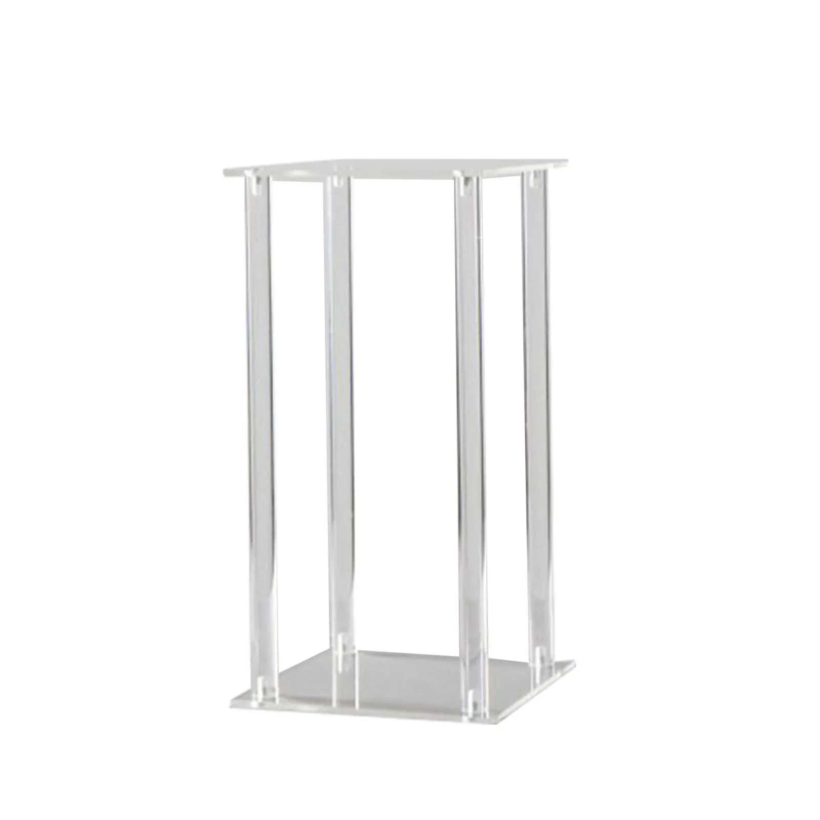 Flower Stands Transparent Shelf Table Centerpiece Wedding Home Decoration Columns Bubble Style Acrylic Creative Floor Vase