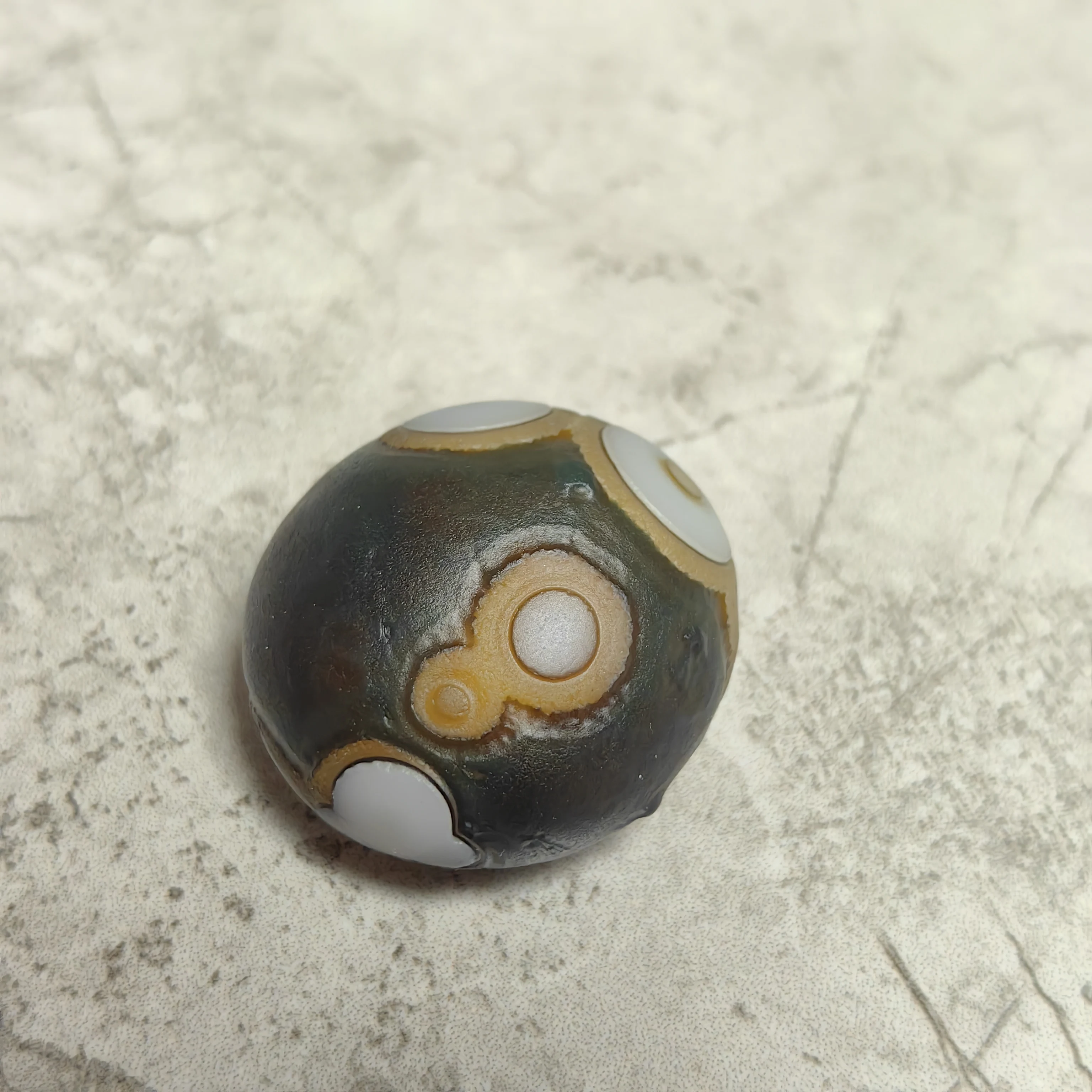 Pure Natural Rough Stone, Gobi Divine Eyes Agate Good Luck,Attract Wealth Reiki Spiritual MeditationJewelry DIY Decoration - view 3