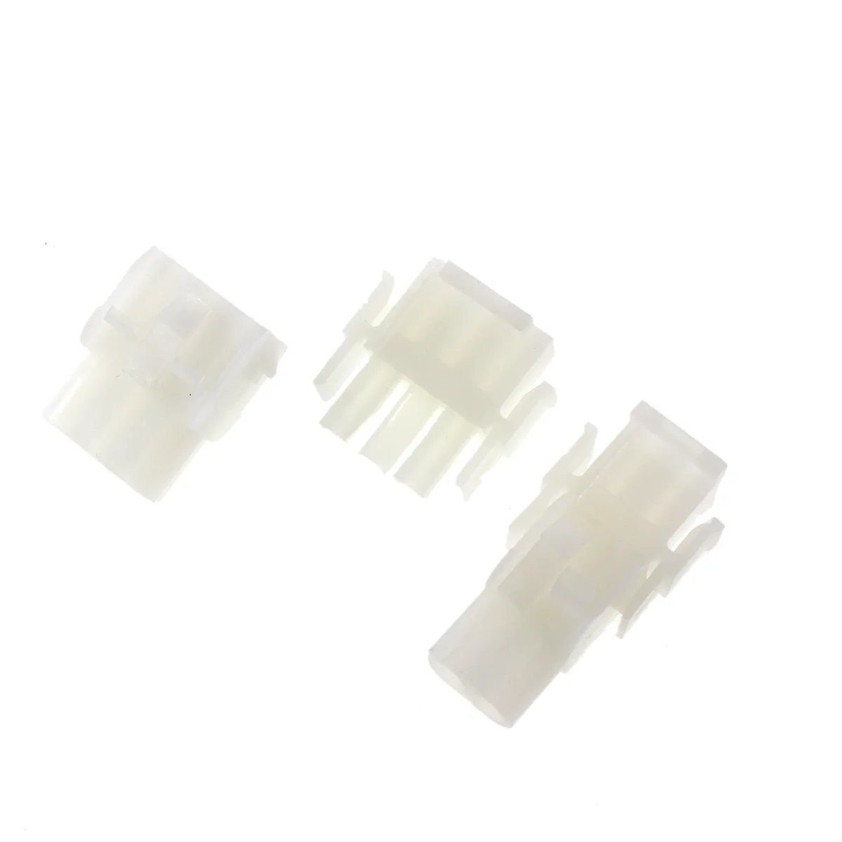 5Set 63080 1x4P 4 P Pin Male Female Housing Plug 6.35mm 0.25inch Pitch Cable Wire Connector Automotive Electrical Connector