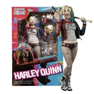 SHF Harley Quinn Action Figure ، Suicide Squad ، Harleen Quinzel ، فتاة المهرج ، تمثال المحمول ، نموذج لعبة ، هدايا المجموعة ، 15 سم أعلى 6 مبيعات دمية هارلي كوين - رقم 6