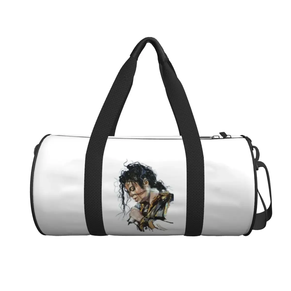 

Michael Jackson Musicians Singers Dancers Large Duffle Gym Bag Multi-Functional Duffle Travel Bags Handbags Fitness bag