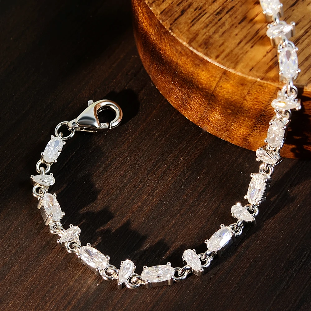 Thumbnail 3 - #28 Cheap Moissanite Tennis Bracelets Worth Buying