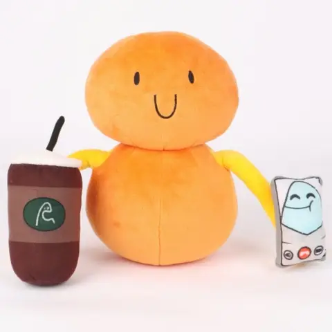 The Land of Boggs Boe Plush Toy Boe Cartoon Character Soft Stuffed Animal Doll Cute Collectible Plushie Gift for Kids Fans
