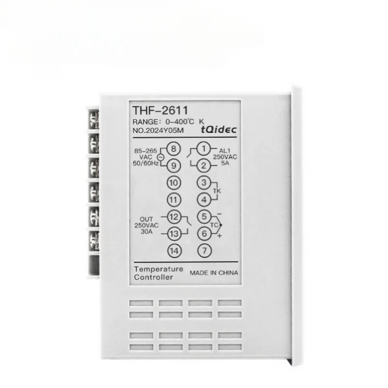 THF-2000 أداة التحكم في تكامل الوقت ودرجة الحرارة مرحل SSR مخرج AC85-AC265V شاشة ديجيتال وحدة تحكم PID K-type