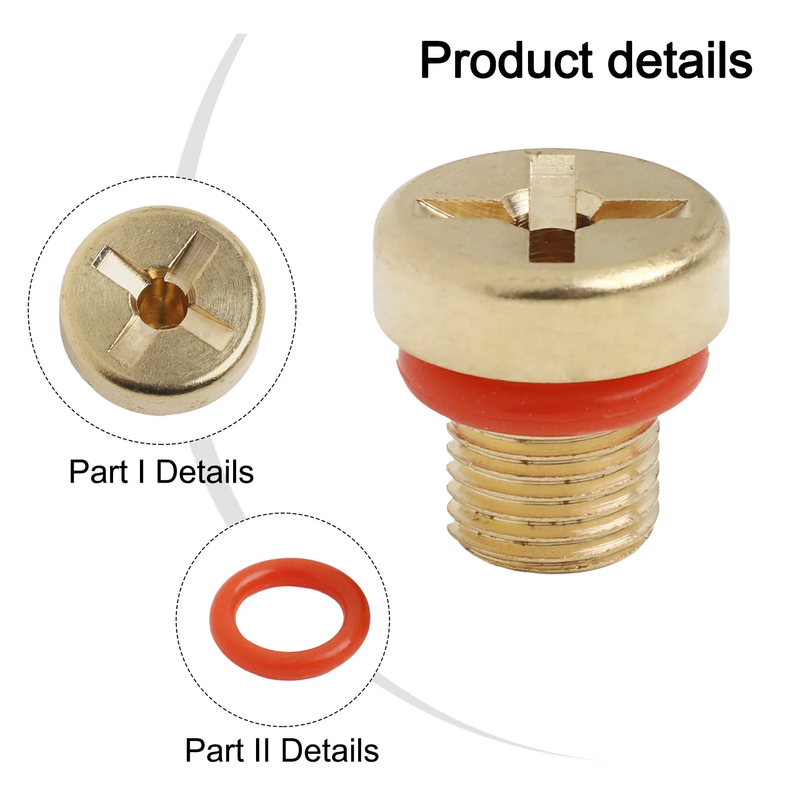 Brass Screw Bleed Screw OEM Number LR150067 Precision Fit For 2010-2013 Vehicle Health Support Effective Cooling Maintenance