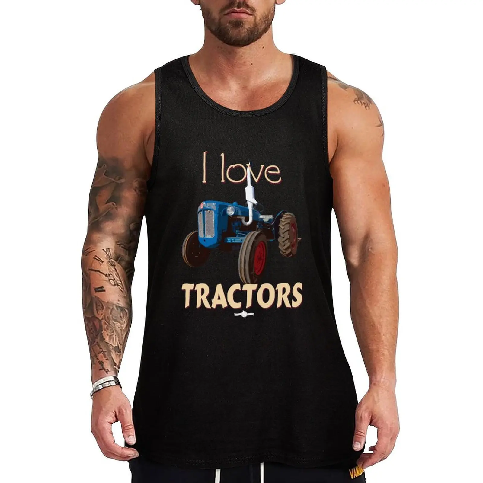 

TractorDXGraphicTee_02 Tank Top T-shirt for fitness singlets for men