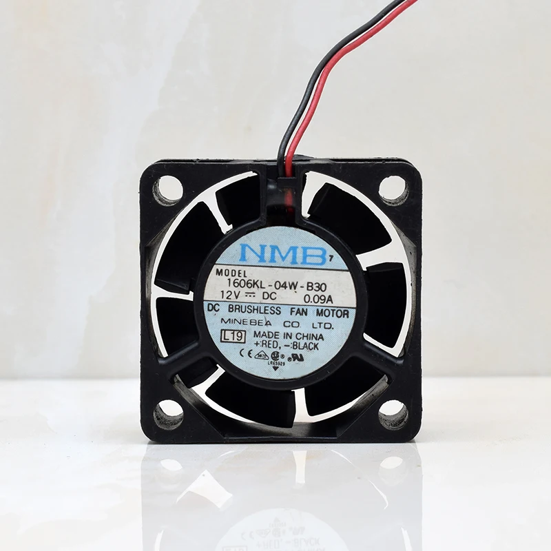 섀시 PC 네트워킹 장비용 서버 냉각 선풍기, NMB 1606KL-04W-B39 용 4cm 선풍기, 40mm 12V, 18,000 RPM, 15 CFM