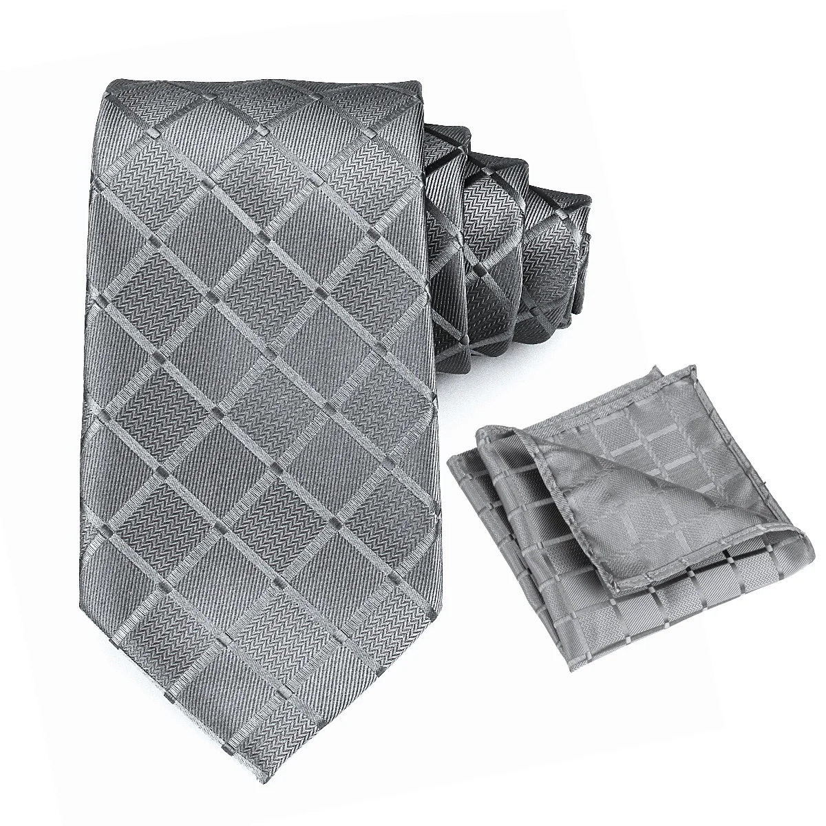 Elegante Herren-Krawatten, luxuriös, klassisch, gestreift, Krawatte, Taschentuch, 2-teiliges Set, Geschenke für Männer, Business, Hochzeit, Mode,