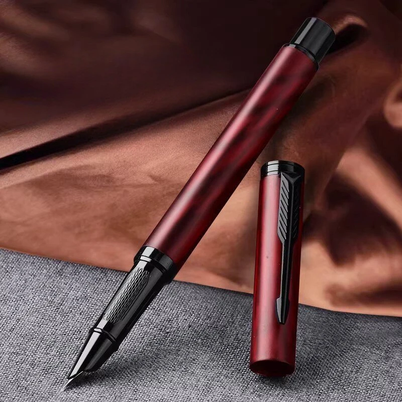 

Wingsung Professional Grade Beauty Pen Double Layered Long Blade Pen Tip 2.5mm Bent Curved 1.5mm Calligraphy Replaceable Ink Bag