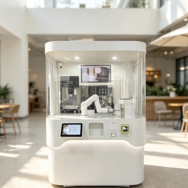 Coffee Equipment Service - Customized Fully Automatic Robot Arm Coffee
