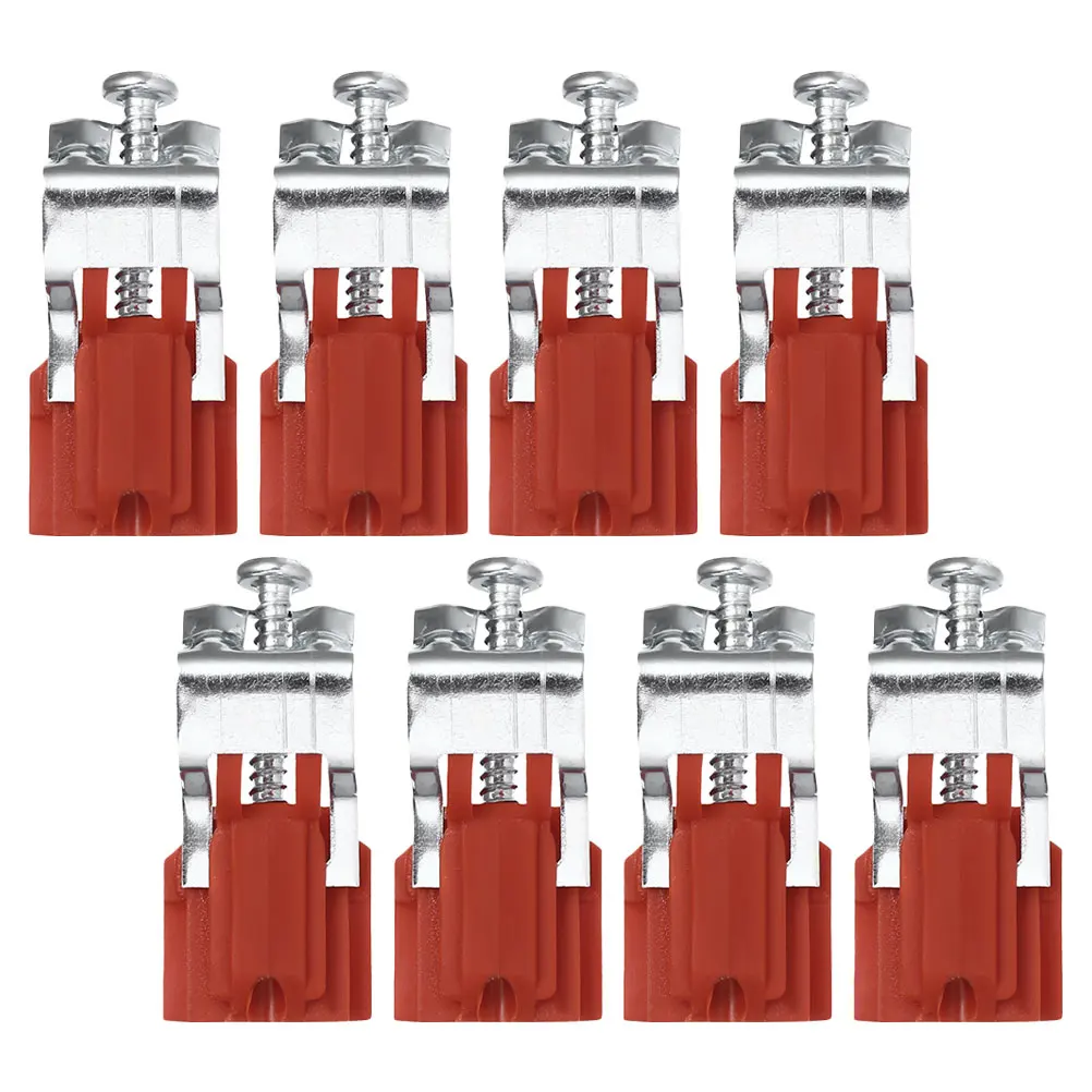 8 stks Water Ontwerp Geen Boor Verstelbare Clip Set Montage Gootsteen Clip Voor Aanrecht Montage Klemmen Afvoer Pan bevestiging