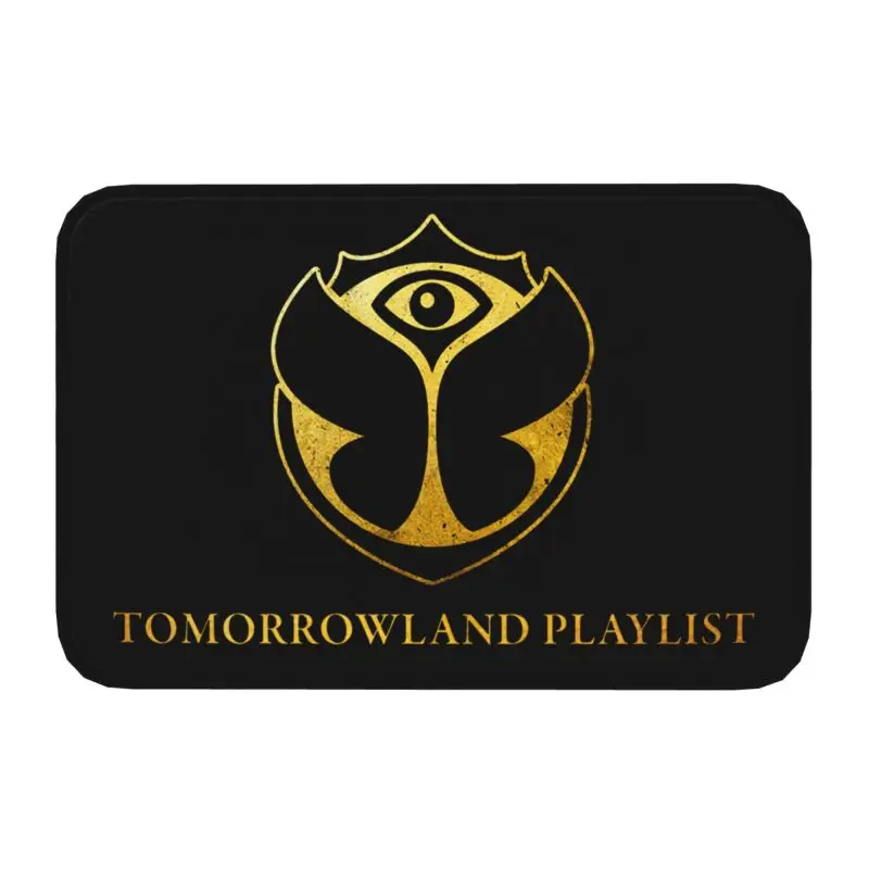 Tomorrowland Front Door Mat Anti-Slip Indoor Quick Dry Belgian Electronic Dance Music Festival Doormat Room Entrance Rug Carpet