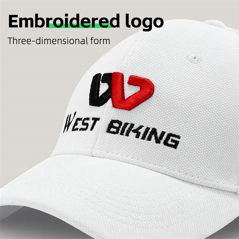 WEST BIKING, gorras de pelota con Base para primavera y verano, visera ancha para el sol, gorras de tenis con letras bordadas, senderismo al aire libre, sombrero Unisex en 5 colores