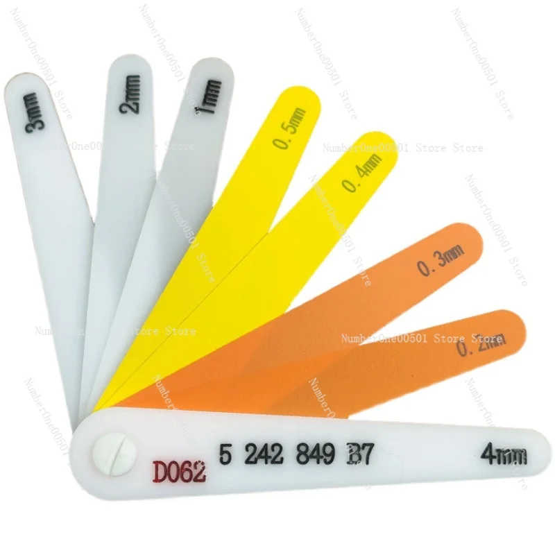 

New 5-color 5242849B7 plastic gauge 0.1-4 suitable for BMW car color plastic gauge D062