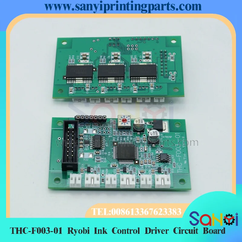 THC-F003-01 LiangMing Ryobi Ink Control Driver Circuit Board For Printing Machine Parts