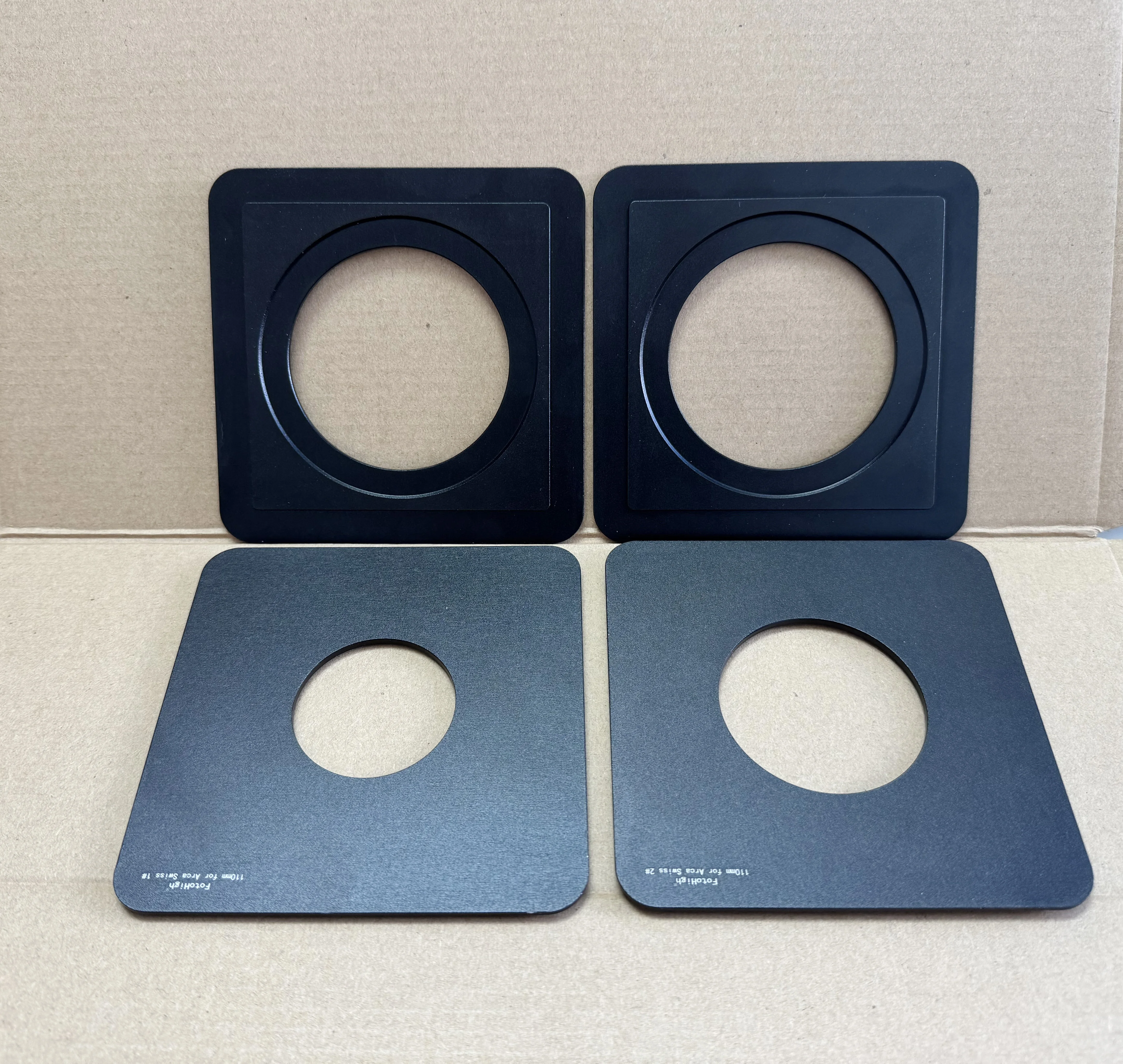 copal-compur-prontor-0-1-2-3-lens-board-110mmx110mm-for-arca-swiss-4x5-6x9cm-camera