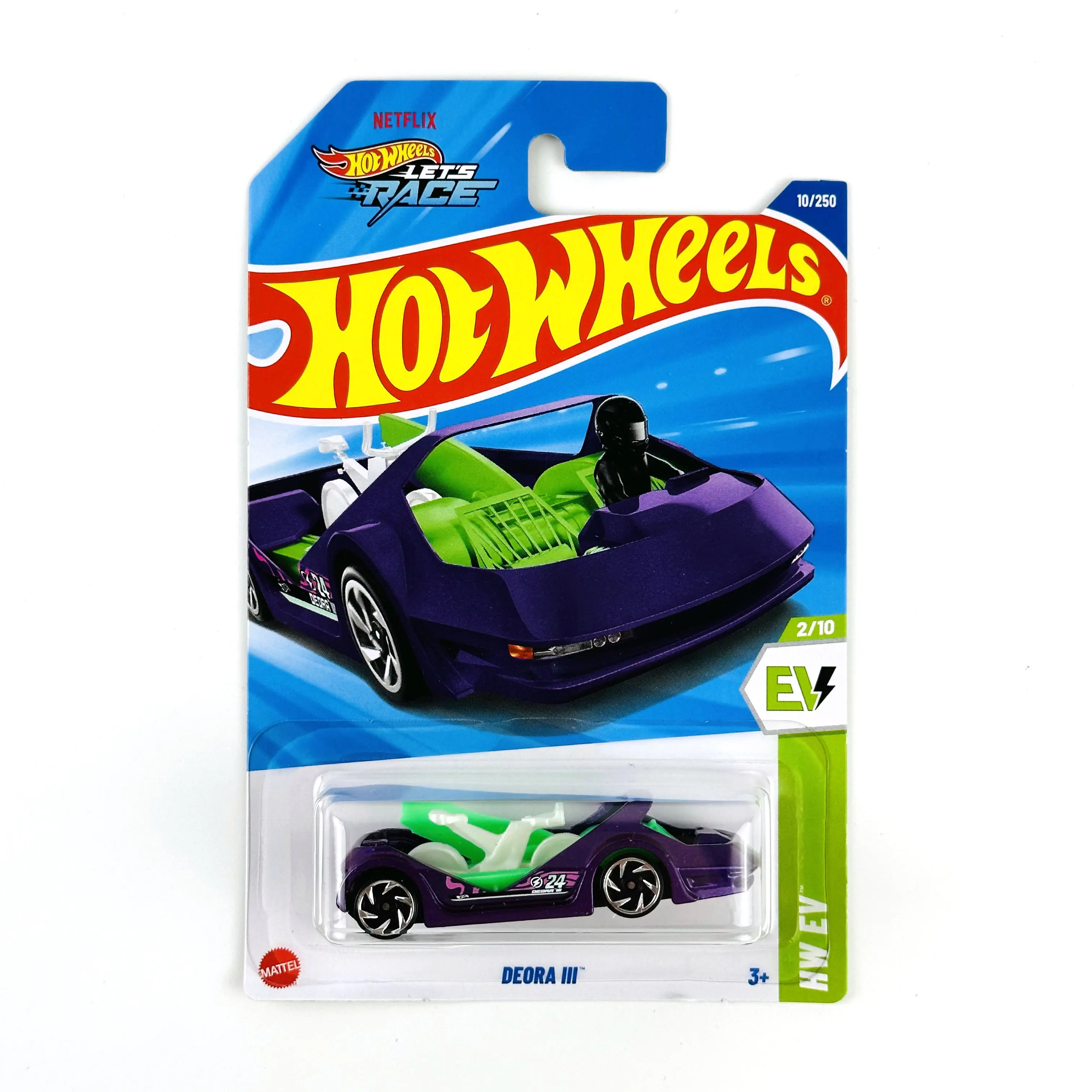 

2025-10 Hot Wheels Cars 2025A DEORA III 1/64 Металлическая литая модель игрушечного транспортного средства