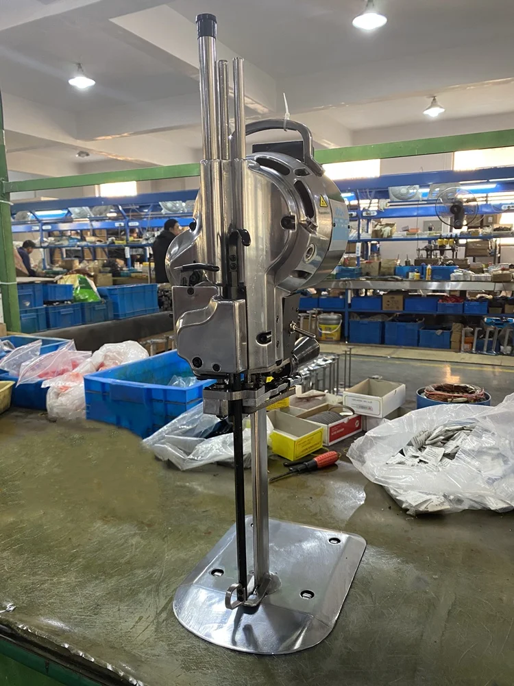 Máquina de Corte de Tecido JOCKY CZD-3 750w com Faca Reta de 8 e 10 Polegadas com Afiação Automática - Preço Imperdível