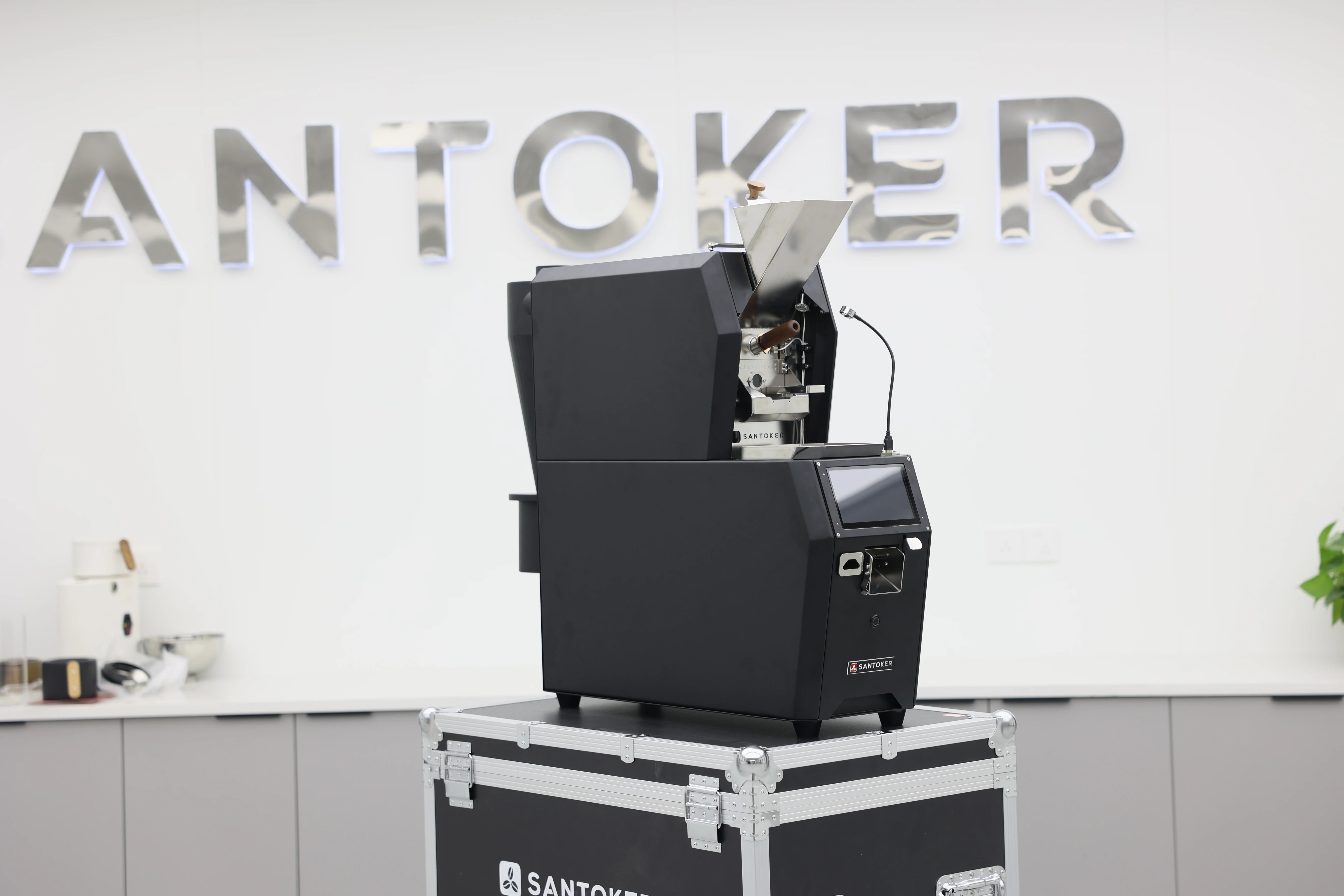 Santoker 2025 Newest RX700 300g 700g 1kg 2kg Gas Electric Coffee Roaster App Control Roaster Automatic Bluetooth Machine