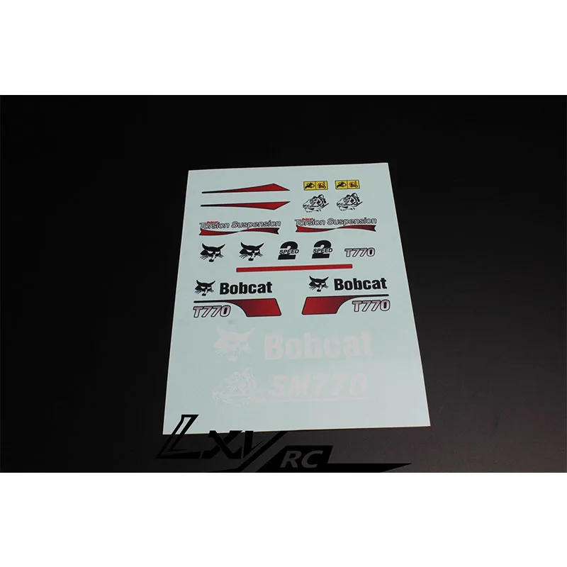 Rc Offroad For Tamiya 1/14 lynx Water Sticker SM770 SM450 The best DIY gift for boys