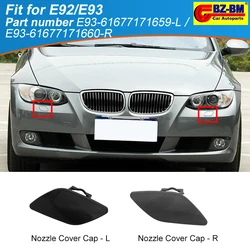 Front Bumper Headlight Washer Nozzle Spray Jet Cover Cap Fit For BMW 3 Series E92 E93 61677171659 61677171660 M M3