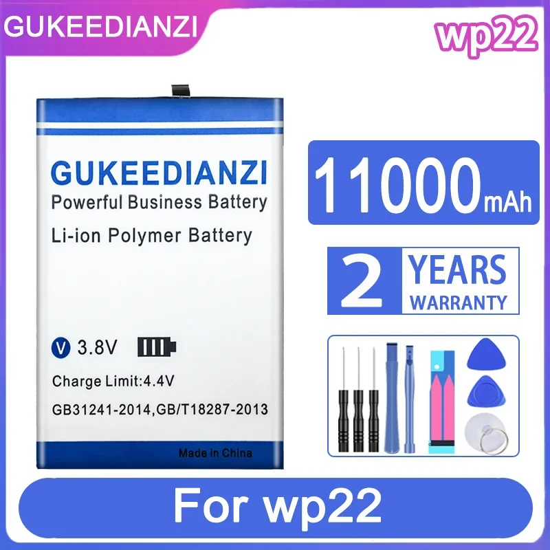 

GUKEEDIANZI Replacement Battery 11000mAh For OUKITEL WP22 S109