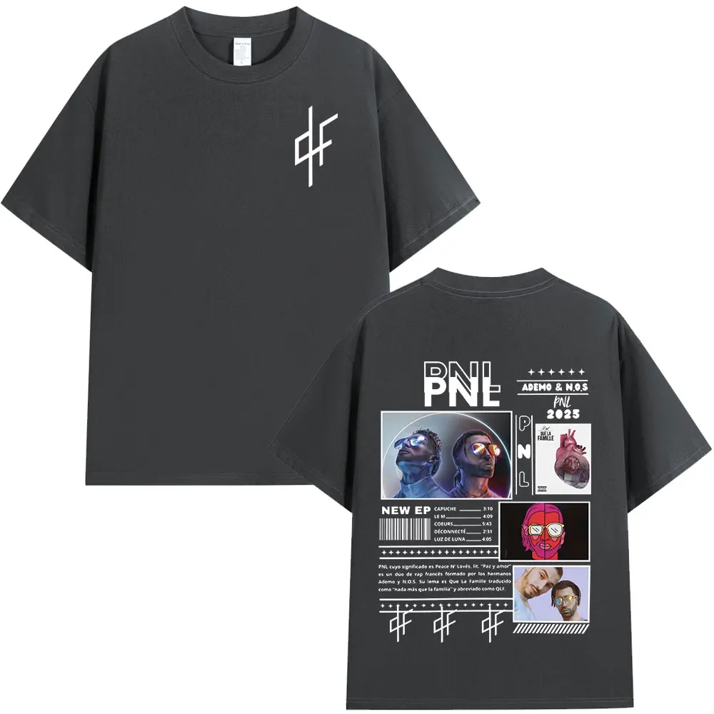 Le Monde Chico T Shirt PNL Album French Rapper Graphic Print T-shirt Men Women Hip Hop Fashion Short Sleeve Tee Shirt Streetwear image 6