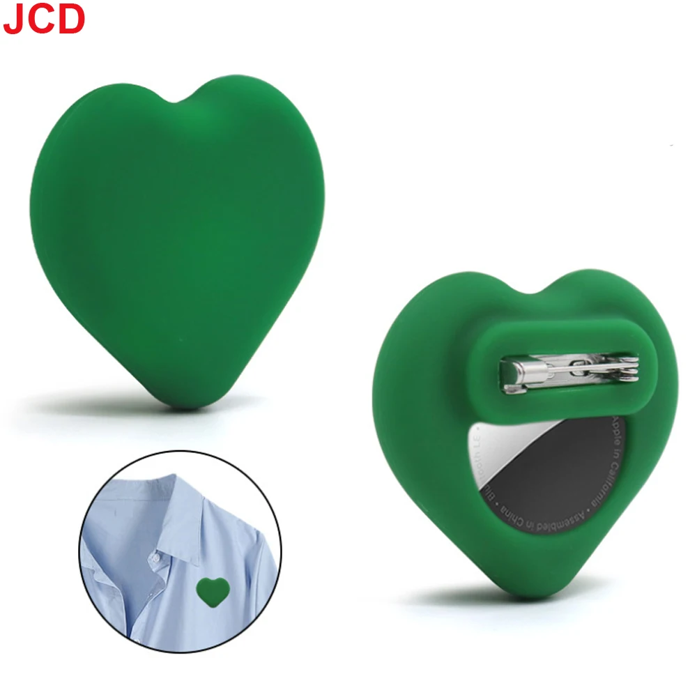 1pc Herzförmige Silikon Schutzhülle für Airtag Kinder Ältere Haustier Anti Verlust Gerät Schnalle Schutzhülle Anti-scratch Shell