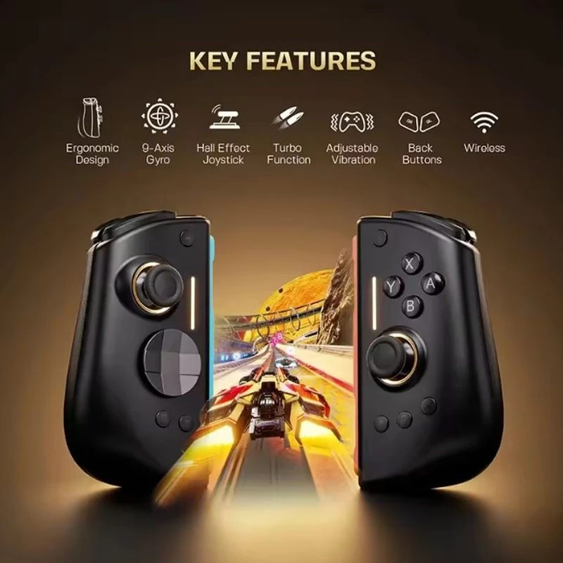 New Wireless Controller For Nyxi Hyperion 3 Switch2 Magnetic Split Joypad Hall Joystick The First Third-Party Switch2 Controller