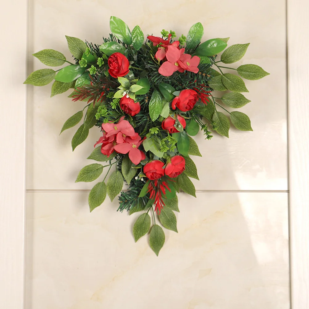 

Artificial Hydrangea House Faux Wedding Decor Decoration Room Office Simulation Flower Wall Home Rural