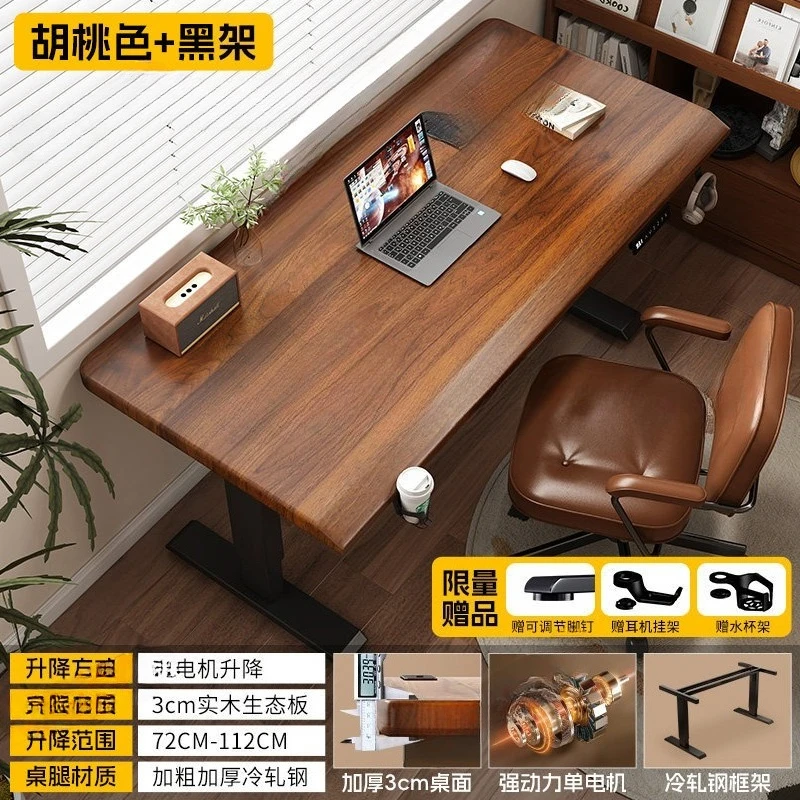 Lifting Computer Desk Desktop Bedroom Household Small Hand Crank